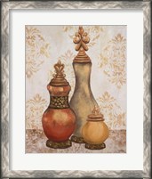 Framed 'Jeweled Accents II' border=