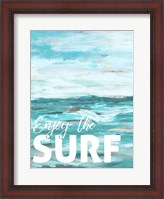 Framed Enjoy The Surf