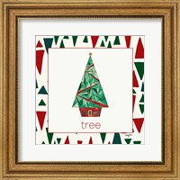 Framed Geometric Christmas II
