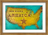 Framed God Bless America