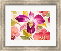 Framed Radiant Orchid I