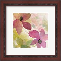 Framed 'Beautiful and Peace Orchid I' border=