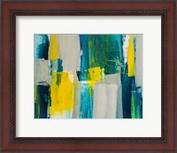 Framed Revealing Teal I