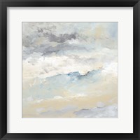 Framed 'Sea Meets Sky I' border=