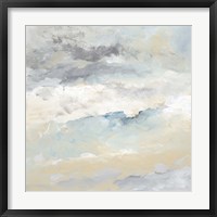 Sea Meets Sky I Framed Print