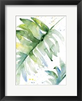Swaying Palm Fronds I Framed Print