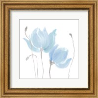 Framed Floral Sway Blue I