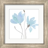 Framed Floral Sway Blue II