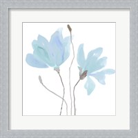 Framed Floral Sway Blue II