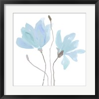 Framed Floral Sway Blue II