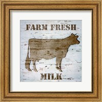 Framed Fresh Milk I
