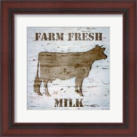 Framed Fresh Milk I