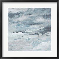 Framed 'Sea Meets Storm II' border=