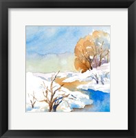 Snowy Serenity II Framed Print
