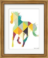 Framed Uptown Horse