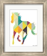 Framed Uptown Horse