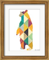 Framed Uptown Bear
