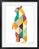 Framed Uptown Bear