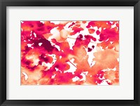 Splash of Pinks In Fall I Framed Print
