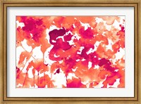 Framed Splash of Pinks In Fall II