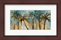 Framed Island Morning Palms