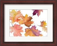 Framed Harvest Leaves I