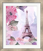 Framed Parisian Blossoms I