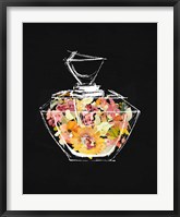 Framed Crystal Watercolor Perfume on Black II