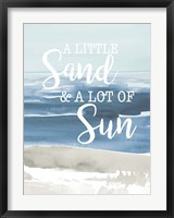 Framed Little Sand Lot of Sun