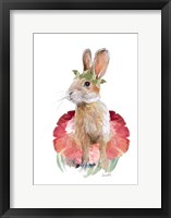 Framed Ballet Bunny I