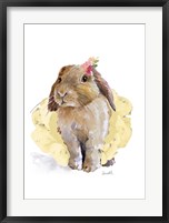 Framed Ballet Bunny II