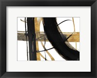 Framed Urban Vibe with Gold I