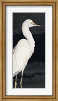 Framed Heron on Black II