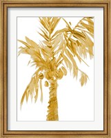 Framed Gold Palms I