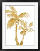 Framed Gold Palms II