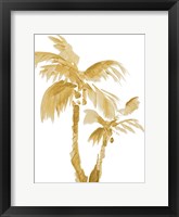 Framed Gold Palms II