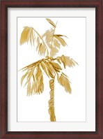 Framed Gold Palms IV