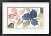 Watercolor Blooms I Framed Print
