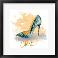 Chic Shoes Framed Print
