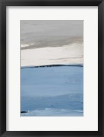 Blue Flatlands I Framed Print