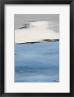 Blue Flatlands II Framed Print