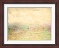 Framed Misty Ocean I