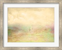 Framed Misty Ocean I