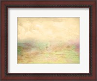 Framed Misty Ocean I