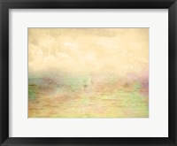 Framed Misty Ocean I