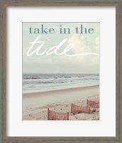 Framed Take in the Tide