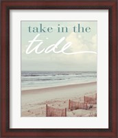 Framed Take in the Tide