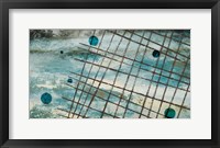 Return to the Blue Abstract II Framed Print