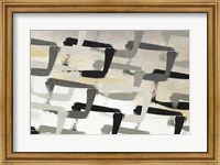 Framed Gray Abstract