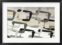 Framed Gray Abstract